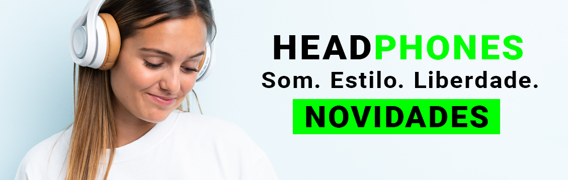 Mulher a ouvir música com headphones brancos modernos – novidades em som e gadgets na Pouzek Mulher a ouvir música com headphones brancos modernos – novidades em som e gadgets na Pouzek